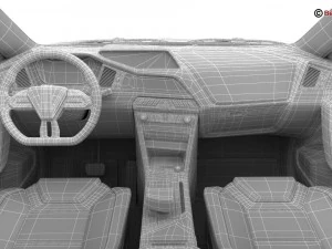 generic suv 2018 3D Model