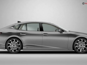 lexus ls 500 2018 3D 모델