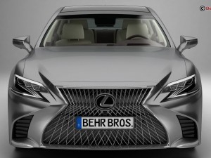 lexus ls 500 2018 3D 모델