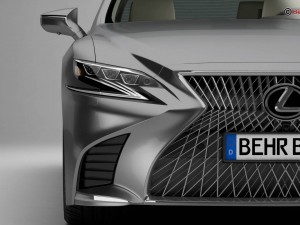 lexus ls 500 2018 3D 모델