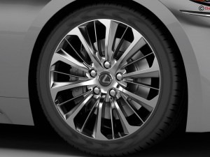 lexus ls 500 2018 3D 모델