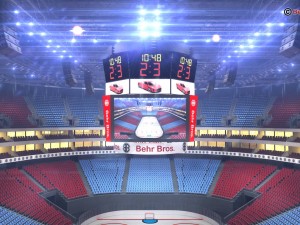 ice hockey arena v2 3D 模型