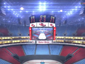 ice hockey arena v2 3D Model