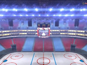 ice hockey arena v2 3D 模型