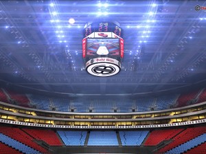ice hockey arena v2 3D 模型