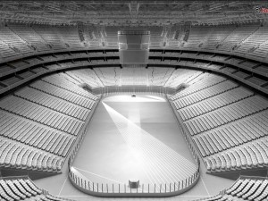 ice hockey arena v2 3D 模型