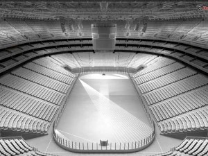 ice hockey arena v2 3D Model