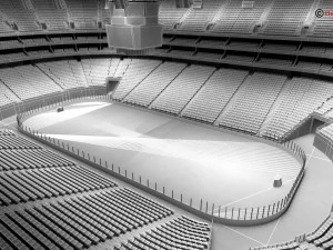 ice hockey arena v2 3D Model