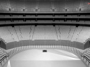 ice hockey arena v2 3D Model