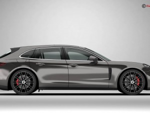 porsche panamera sport turismo turbo 2018 3D Model