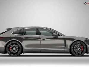 porsche panamera sport turismo turbo 2018 Model 3D