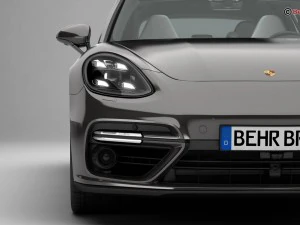porsche panamera sport turismo turbo 2018 Model 3D