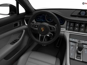 porsche panamera sport turismo turbo 2018 Model 3D