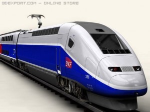 tgv duplex 3D Модель