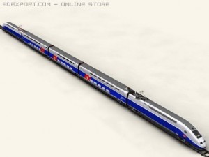 tgv duplex 3D-Modell