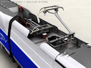 tgv duplex 3D-Modell