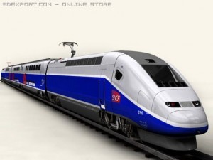 tgv duplex 3D-Modell