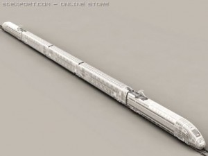 tgv duplex 3D-Modell