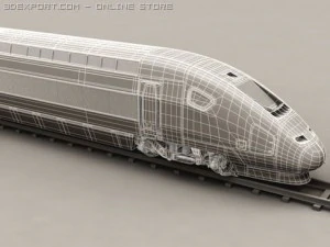 tgv d&uacute;plex Modelo 3D