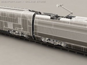 tgv duplex 3D-Modell