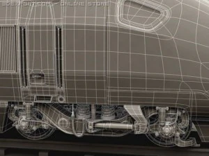 tgv d&uacute;plex Modelo 3D