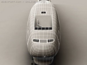 tgv duplex 3D-Modell