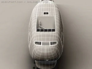 tgv d&uacute;plex Modelo 3D