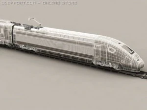 tgv d&uacute;plex Modelo 3D