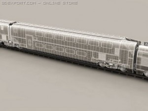 tgv duplex 3D-Modell