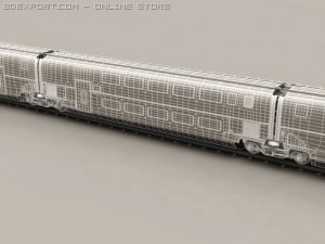 tgv duplex 3D-Modell