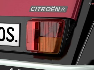 citroen 2cv6 charleston 3Dモデル