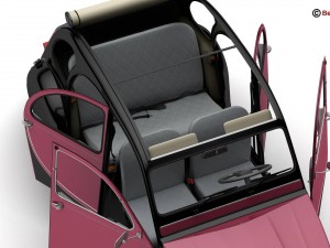 citroen 2cv6 charleston 3Dモデル