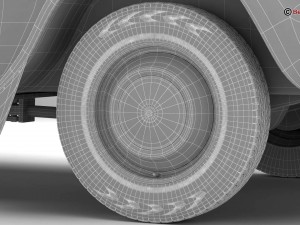 citroen 2cv6 charleston 3Dモデル