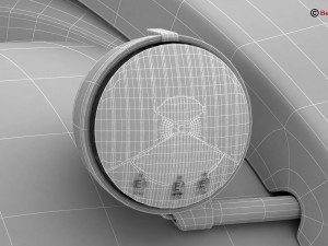 citroen 2cv6 charleston 3Dモデル