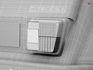citroen 2cv6 charleston 3Dモデル
