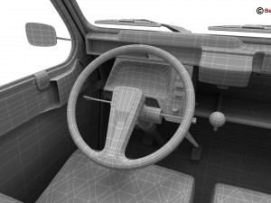 citroen 2cv6 charleston 3Dモデル
