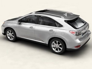 lexus rx 2010 3D Модель