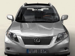 lexus rx 2010 3D Модель
