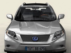 lexus rx 2010 3D Модель