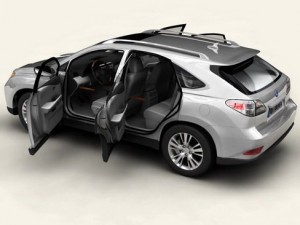 lexus rx 2010 3D Модель