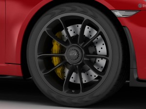 porsche 911 gt3 2018 3D Model