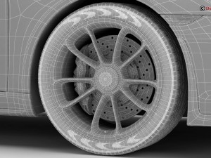 porsche 911 gt3 2018 3D Model