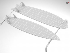 3d volkswagen t1 accessories 3D Модель