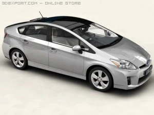 Toyota Prius 2010 3D Model