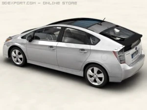 toyota prius 2010 3D Model