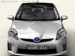 toyota prius 2010 3D 모델