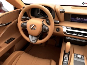 lexus lc 500 eu 2018 3D 모델