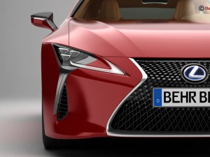 lexus lc 500 eu hybrid 2018 Modello 3D