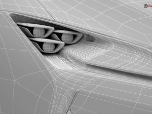 lexus lc 500 eu hybrid 2018 Modello 3D