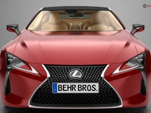 lexus lc 500 us 2018 3D Model